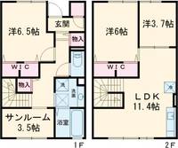 物件の間取り画像