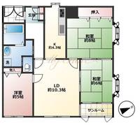 物件の間取り画像