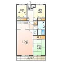 ガーデンプラザ・ファミール富田の間取り