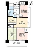 物件の間取り画像