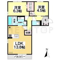 物件の間取り画像