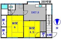 向井荘の間取り