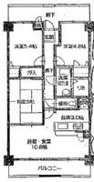 物件の間取り画像
