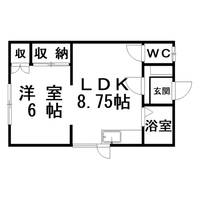 物件の間取り画像
