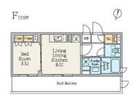 クレストコート池上の間取り