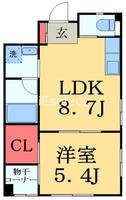 サザンの間取り