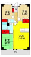 物件の間取り画像