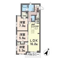 物件の間取り画像