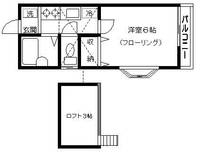 東京都杉並区堀ノ内3(アパート)の賃貸物件の間取り
