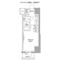 東京都品川区西五反田2(マンション)の賃貸物件の間取り