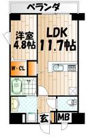 物件の間取り画像