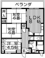 物件の間取り画像