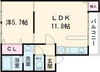 メゾンエスプリIIの間取り