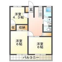 物件の間取り画像