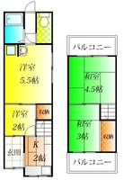 物件の間取り画像