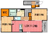 物件の間取り画像