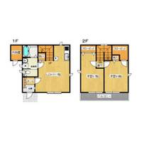 埼玉県熊谷市上之(一戸建)の賃貸物件の間取り