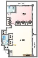 天久マンションの間取り