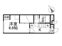 プレジール春日の間取り