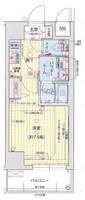 大阪府大阪市天王寺区下寺町2(マンション)の賃貸物件の間取り