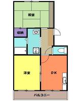 CHAMBRE DE CHICの間取り