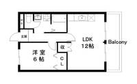 セゾンフルール (女性契約者支援)の間取り