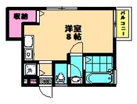 神奈川県横浜市保土ヶ谷区峰岡町2(アパート)の賃貸物件の間取り