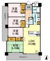 物件の間取り画像