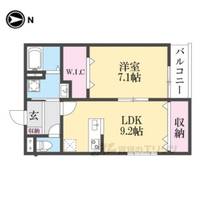 アート星田駅前の間取り