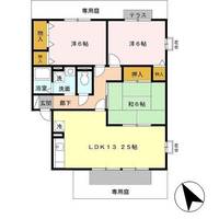 兵庫県加古川市尾上町養田(アパート)の賃貸物件の間取り