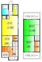 物件の間取り画像