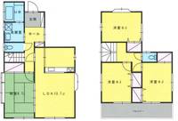 埼玉県さいたま市北区奈良町(一戸建)の賃貸物件の間取り