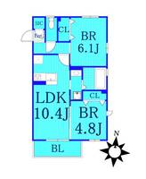 物件の間取り画像