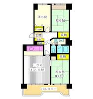物件の間取り画像