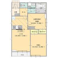 物件の間取り画像