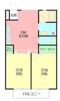物件の間取り画像