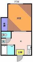 東京都世田谷区下馬2(アパート)の賃貸物件の間取り