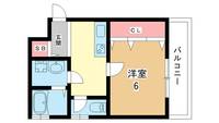 大阪府豊中市曽根東町5(アパート)の賃貸物件の間取り