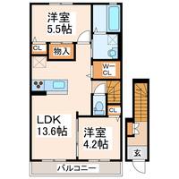 カメリアIの間取り