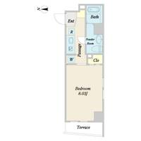 プロシード都立大学2の間取り