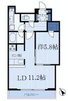 東京都豊島区東池袋2(マンション)の賃貸物件の間取り