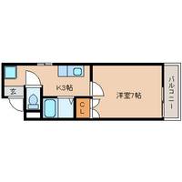 大阪府八尾市本町7(マンション)の賃貸物件の間取り