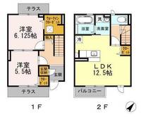 神奈川県平塚市長持(一戸建)の賃貸物件の間取り
