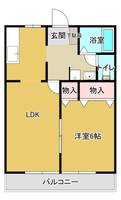 物件の間取り画像