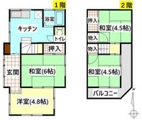 物件の間取り画像