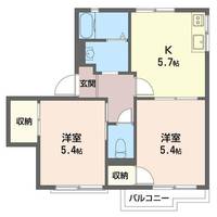 オ-トメゾンモウリの間取り