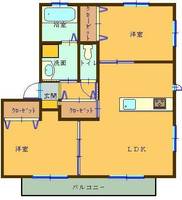 睦月-Muzuki-の間取り
