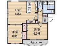 アルプル・リヴェールの間取り