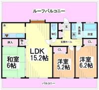 神奈川県川崎市多摩区枡形6(マンション)の賃貸物件の間取り