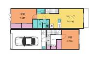 GARAGE HOUSE 南光台の間取り